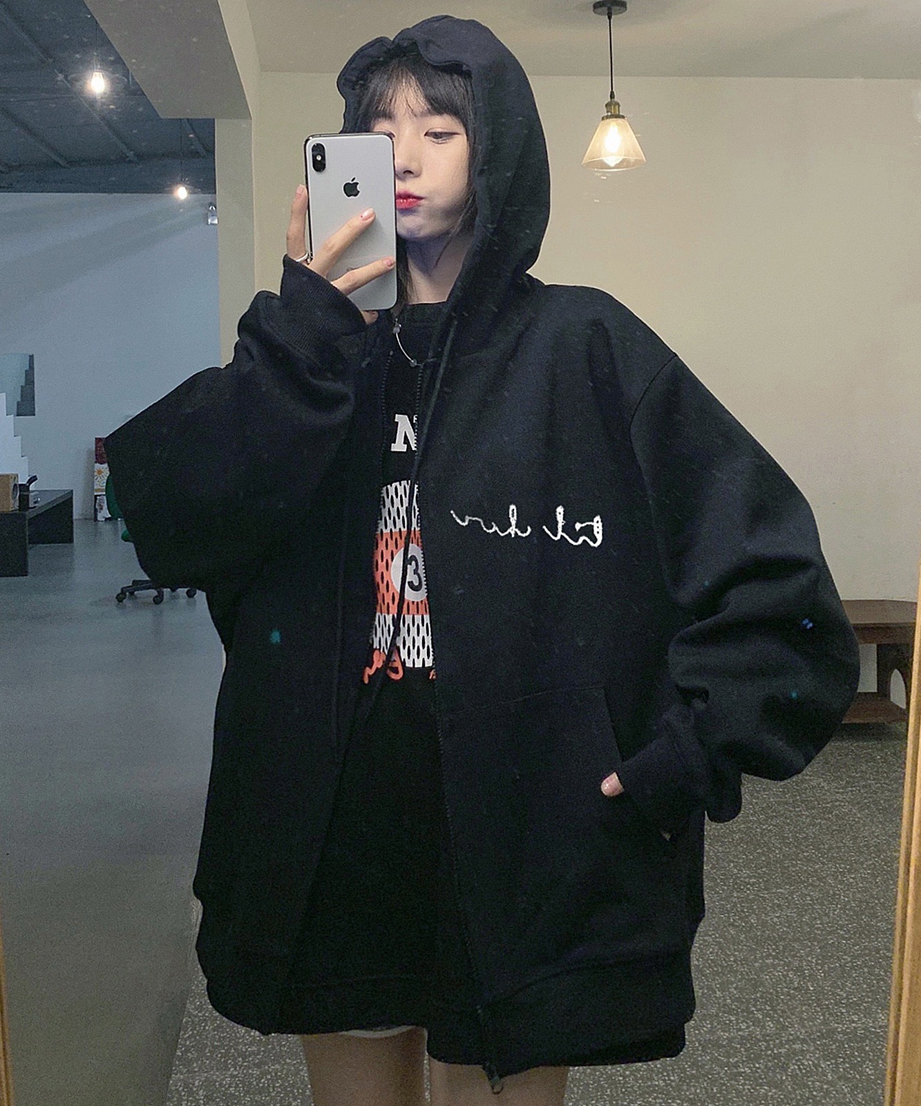 【 DEVICE select 】 ミニロゴプリント フーディ パーカー メンズ レディース ユニセックス 韓国風 Y2K カジュアル ストリート おしゃれ TA418P