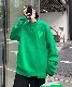 オーバーサイズ ハート シンクン アシンメトリー ニット セーター ノームコア メンズ レディース