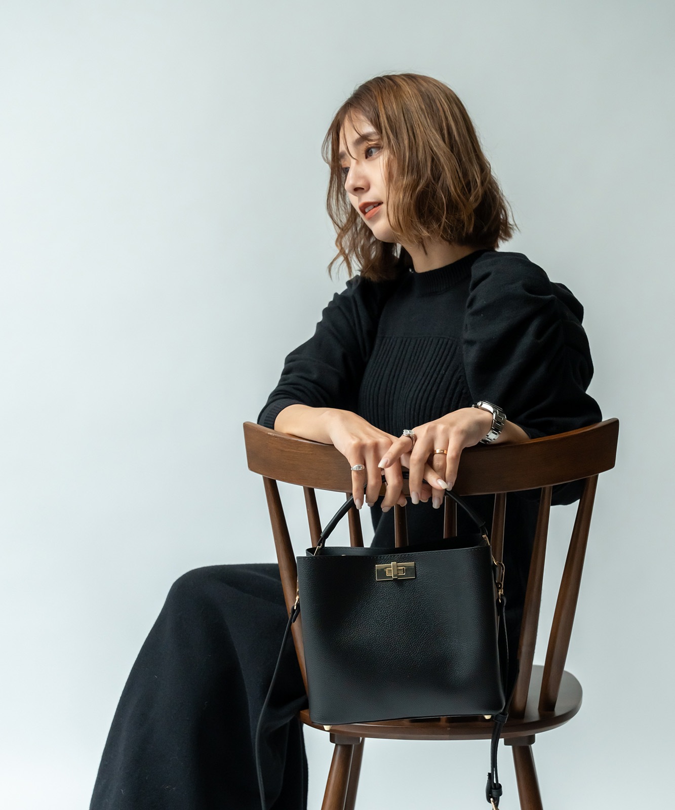 【 Rename 】 ワンハンドル 2way ハンドバッグ ショルダーバッグ レディース おしゃれ 高見え 上品 通勤 カジュアル 大人 女性 学生 RHG23045