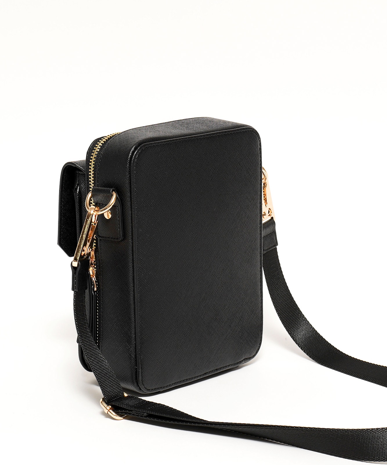 【初回分完売につき2月中旬発送】【DEVICE × GOUKIコラボ】ゴールドカラーバックル ショルダーバッグ DSG25072