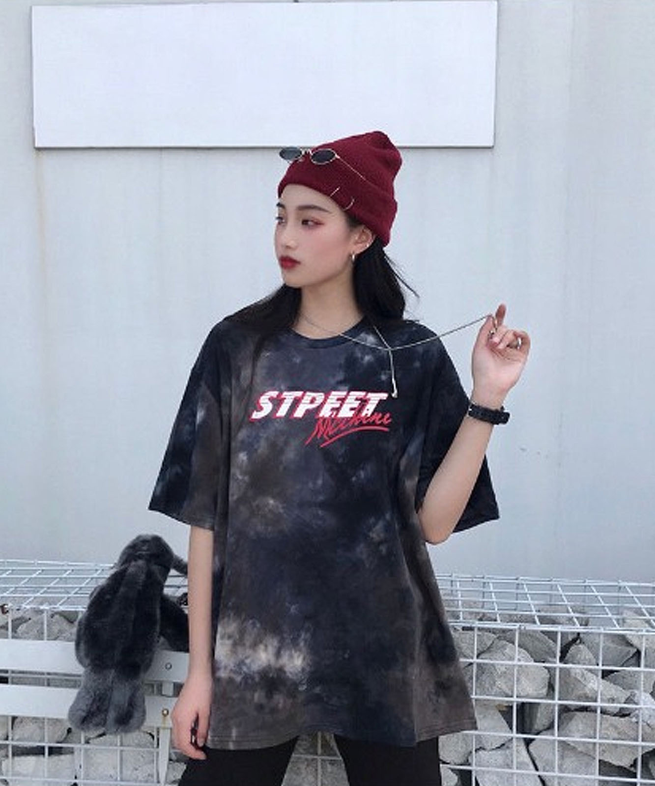 DEVICE select パステルカラー タイダイ柄Tシャツ メンズ レディース