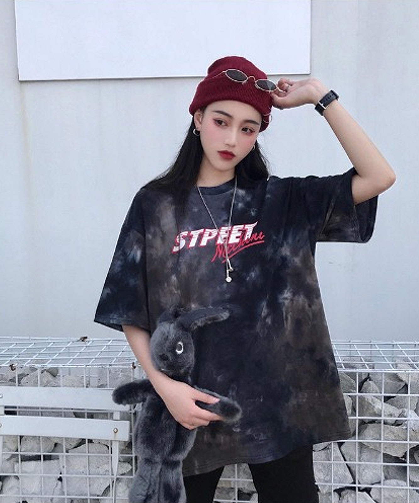 DEVICE select パステルカラー タイダイ柄Tシャツ メンズ レディース