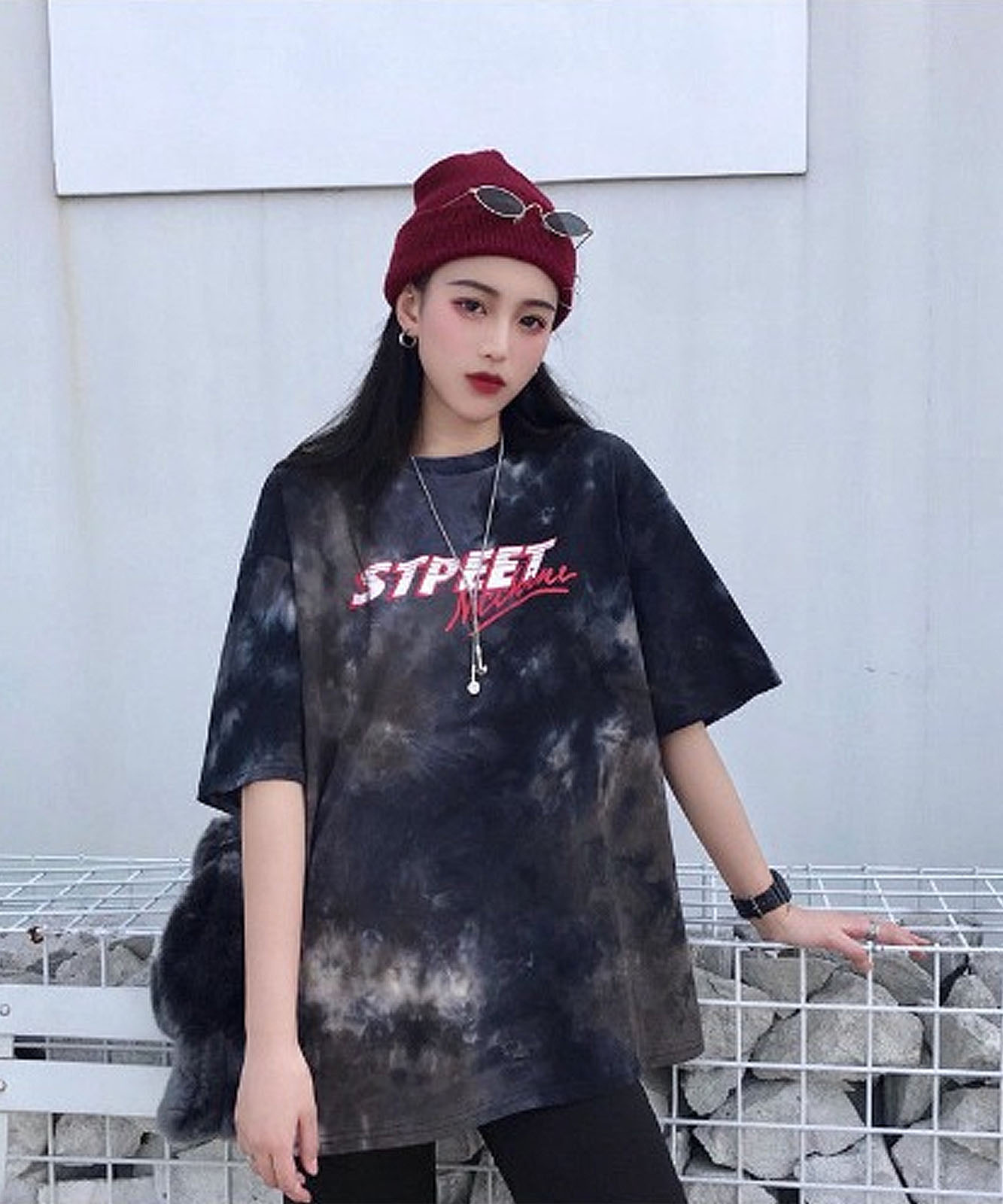 DEVICE select パステルカラー タイダイ柄Tシャツ メンズ レディース