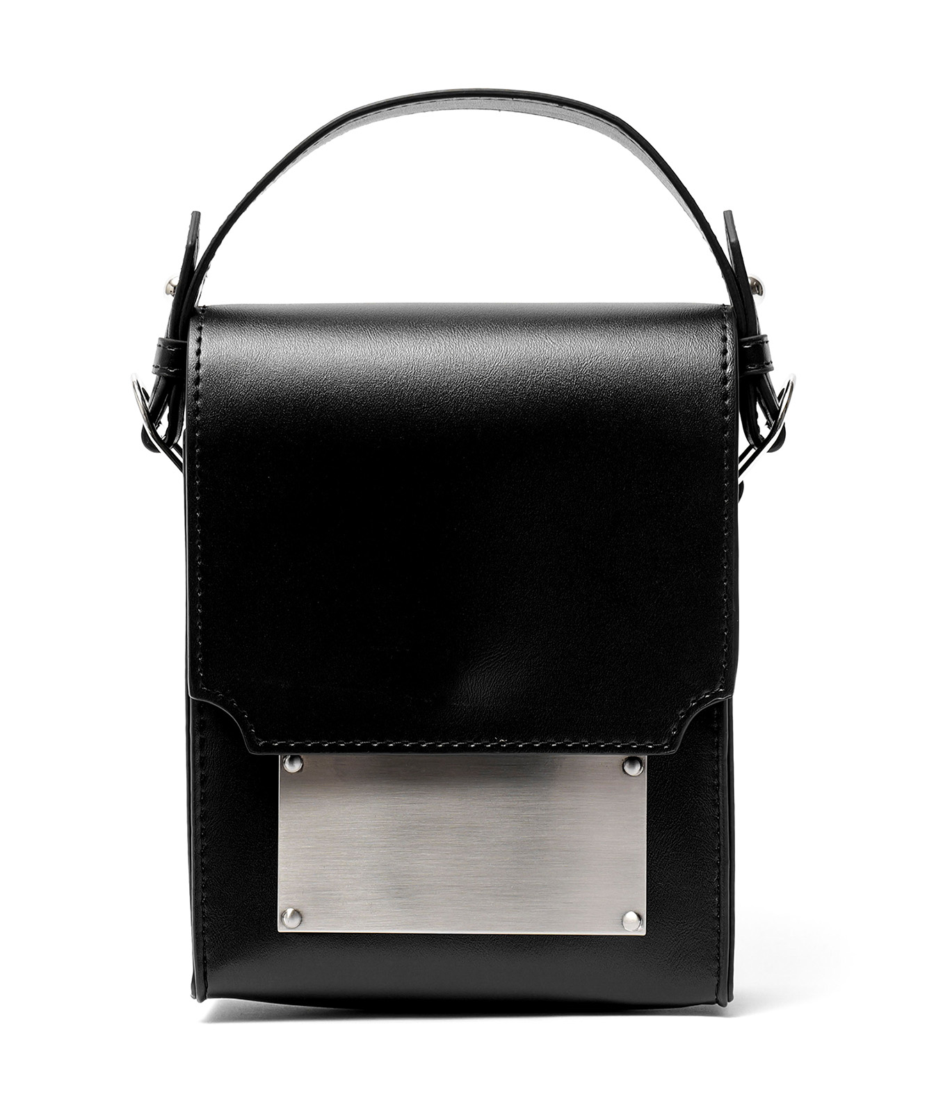 【DEVICE × 犬飼京コラボ】metal plate 2way shoulder bag/メタルプレート 2way ショルダーバッグ DSG24028