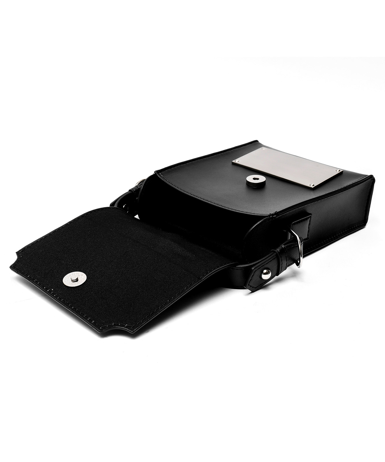【DEVICE × 犬飼京コラボ】metal plate 2way shoulder bag/メタルプレート 2way ショルダーバッグ DSG24028
