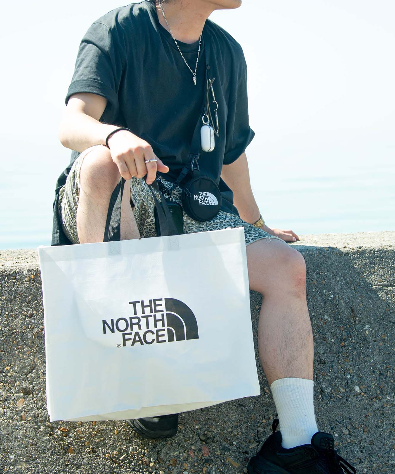 THE NORTH FACE WHITE LABEL ノースフェイス ホワイトレーベル ショッパーバッグ エコバッグ Mサイズ