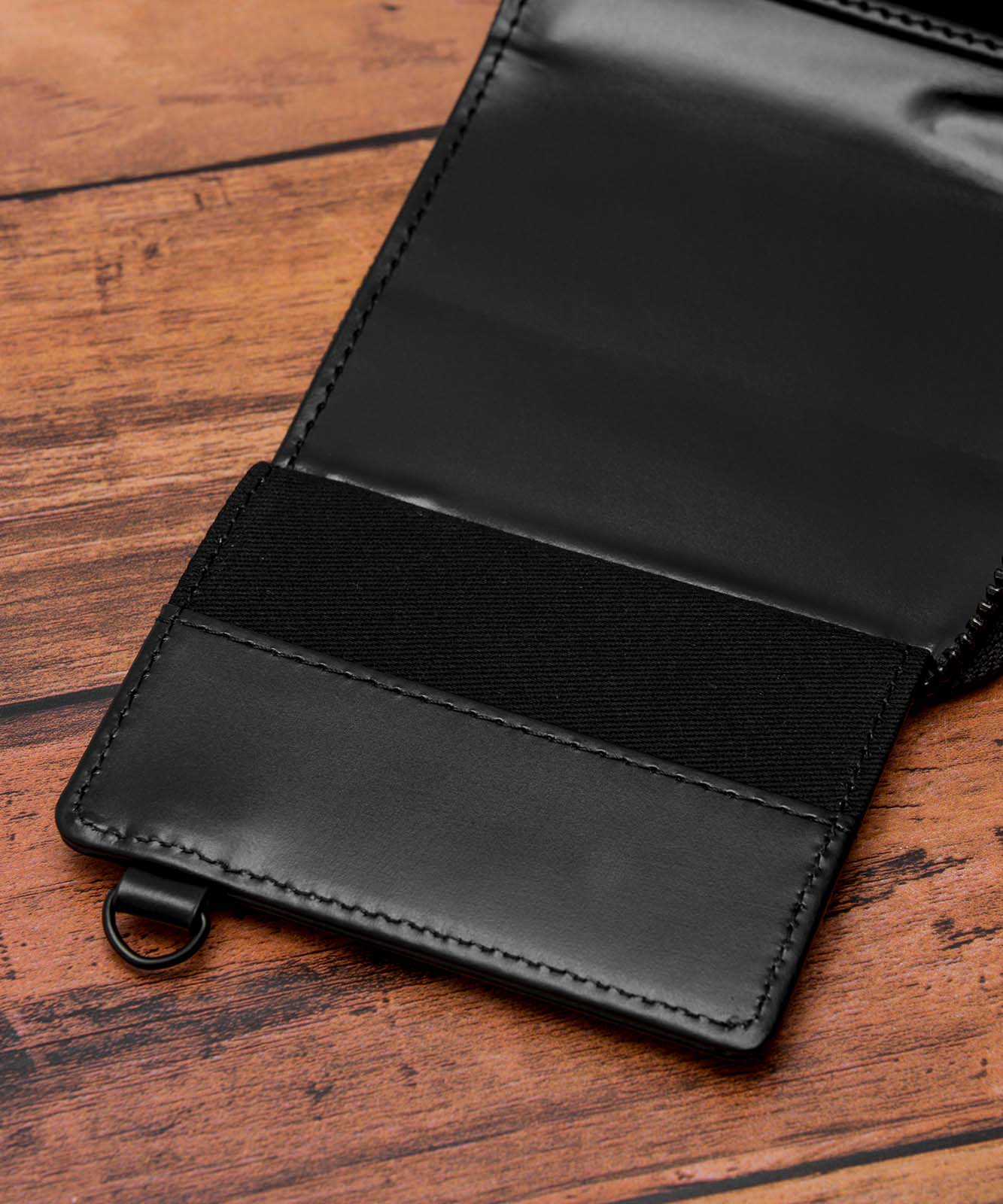 実務　名変 Rename グロッシーレザー モノクローム ウォレット RPL23059