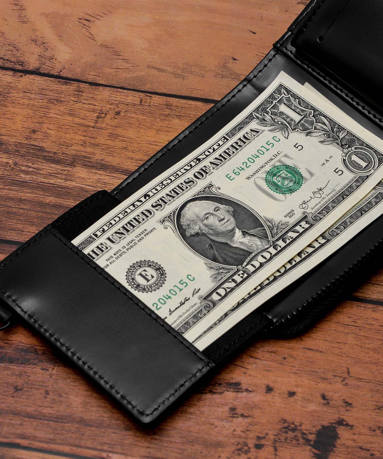 T069 専用 CRISTY SLIM COMPACT WLT / AI CROCO｜藍染クロコダイルレザー