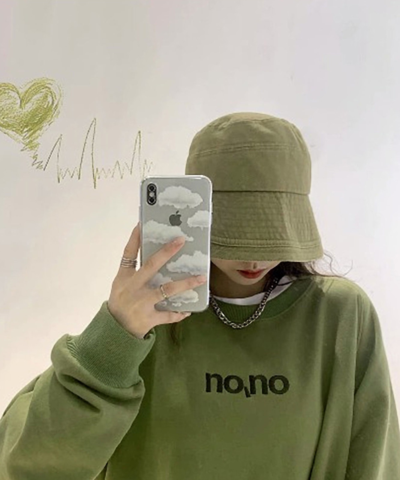 DEVICE select パロットグリーン スウェット トレーナー メンズ レディース ユニセックス