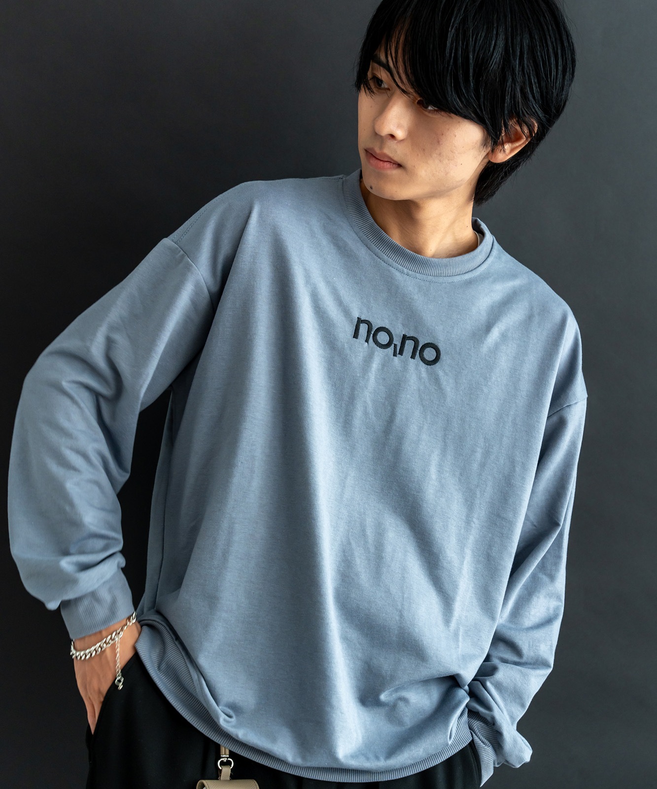 DEVICE select パロットグリーン スウェット トレーナー メンズ