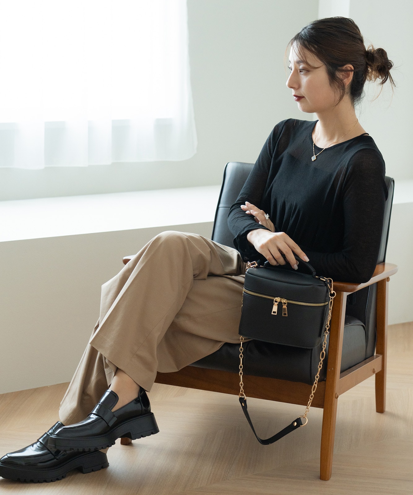 Rename 3way バニティバッグ 