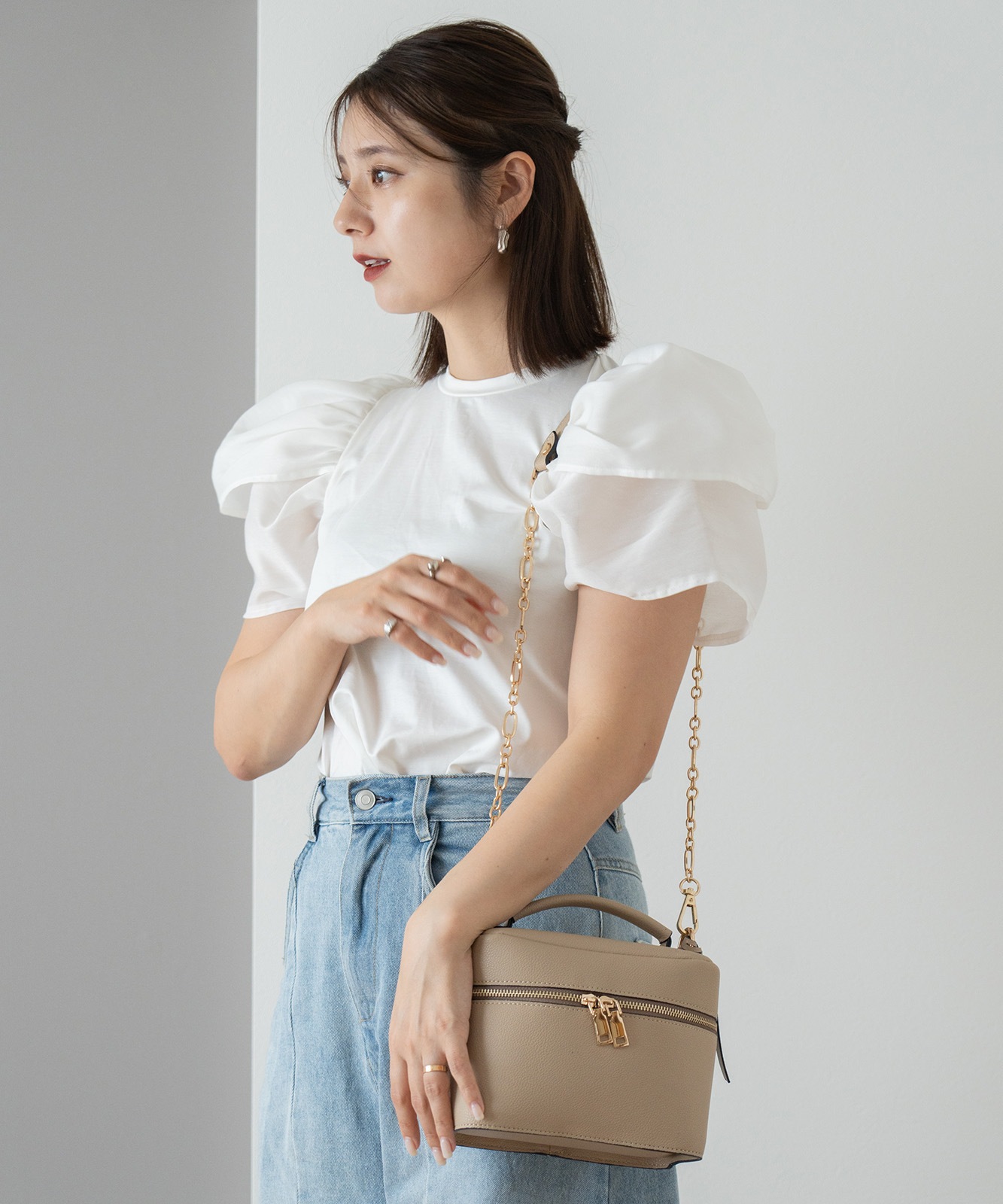 Rename 3way バニティバッグ 