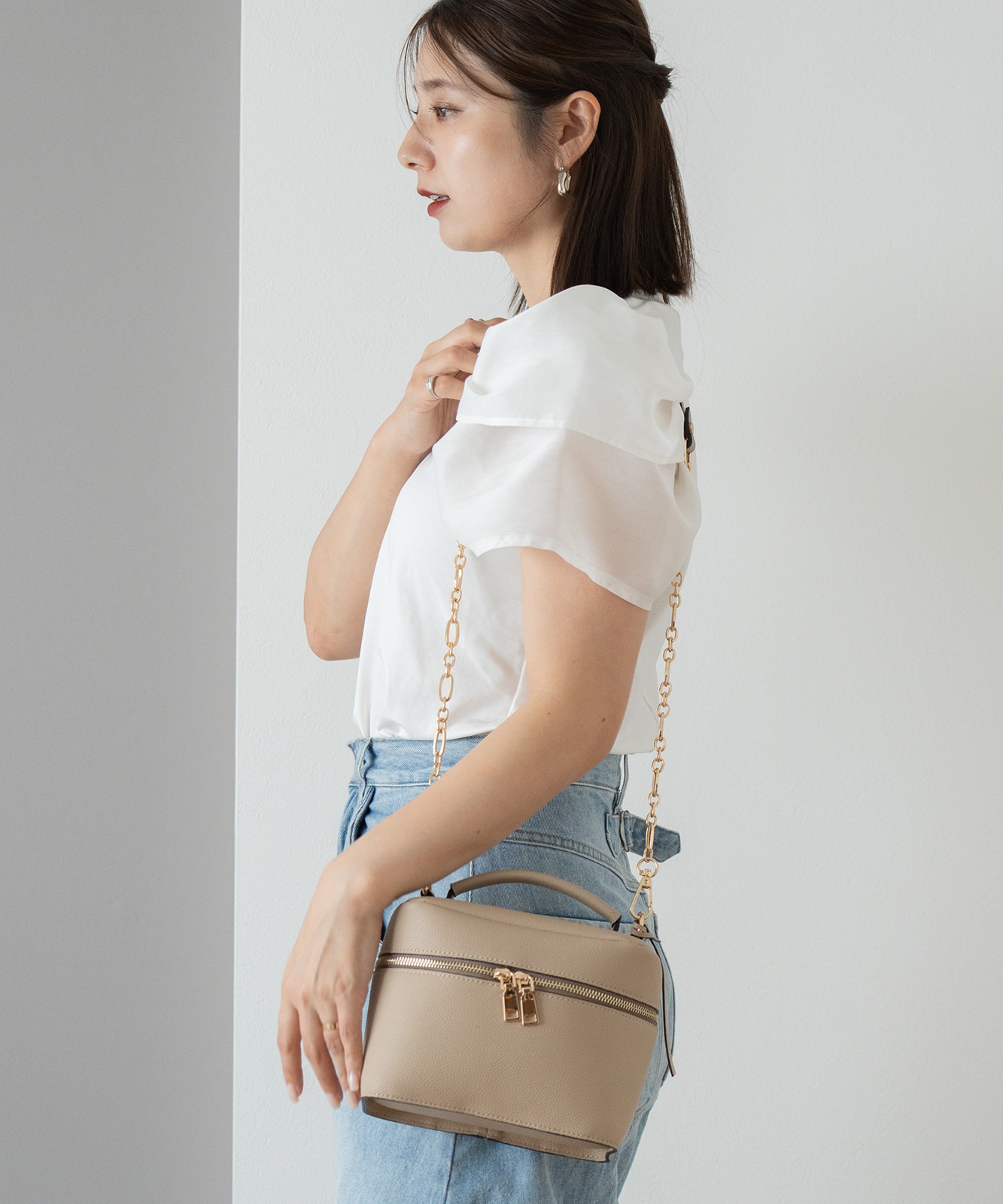 Rename 3way バニティバッグ 