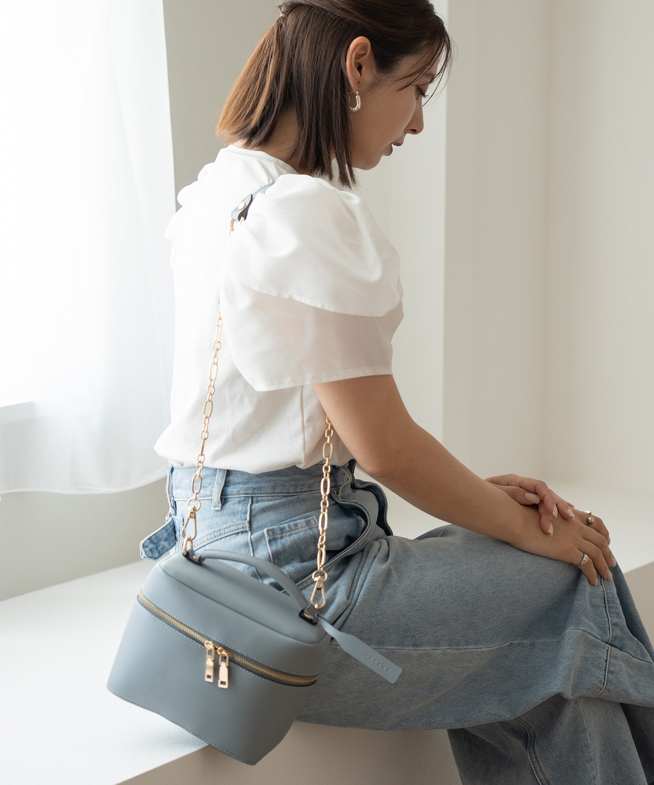 Rename 3way バニティバッグ 