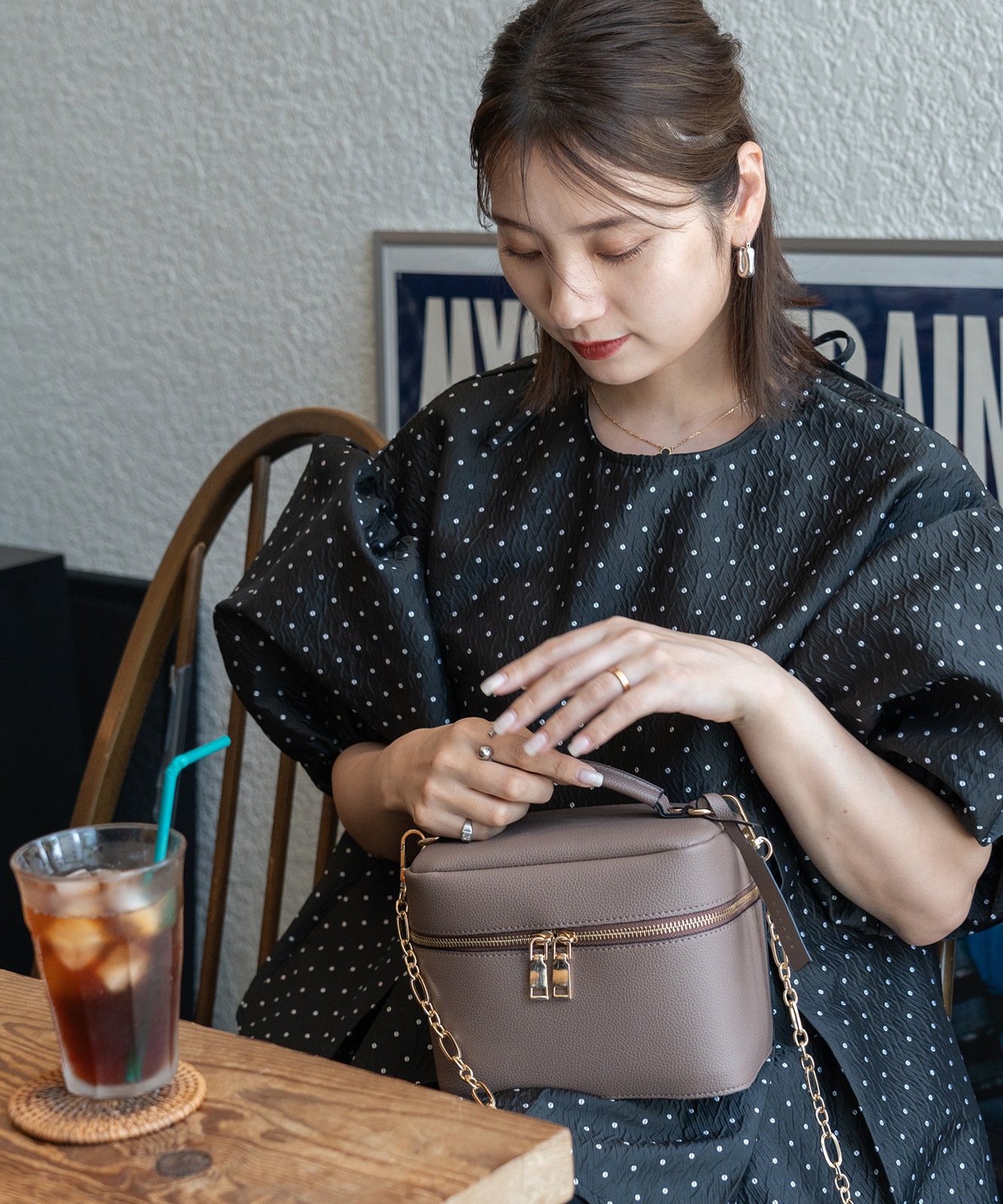 Rename 3way バニティバッグ