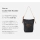 Rename プレーンヌメ革 レザーベルト ショルダーバッグ
