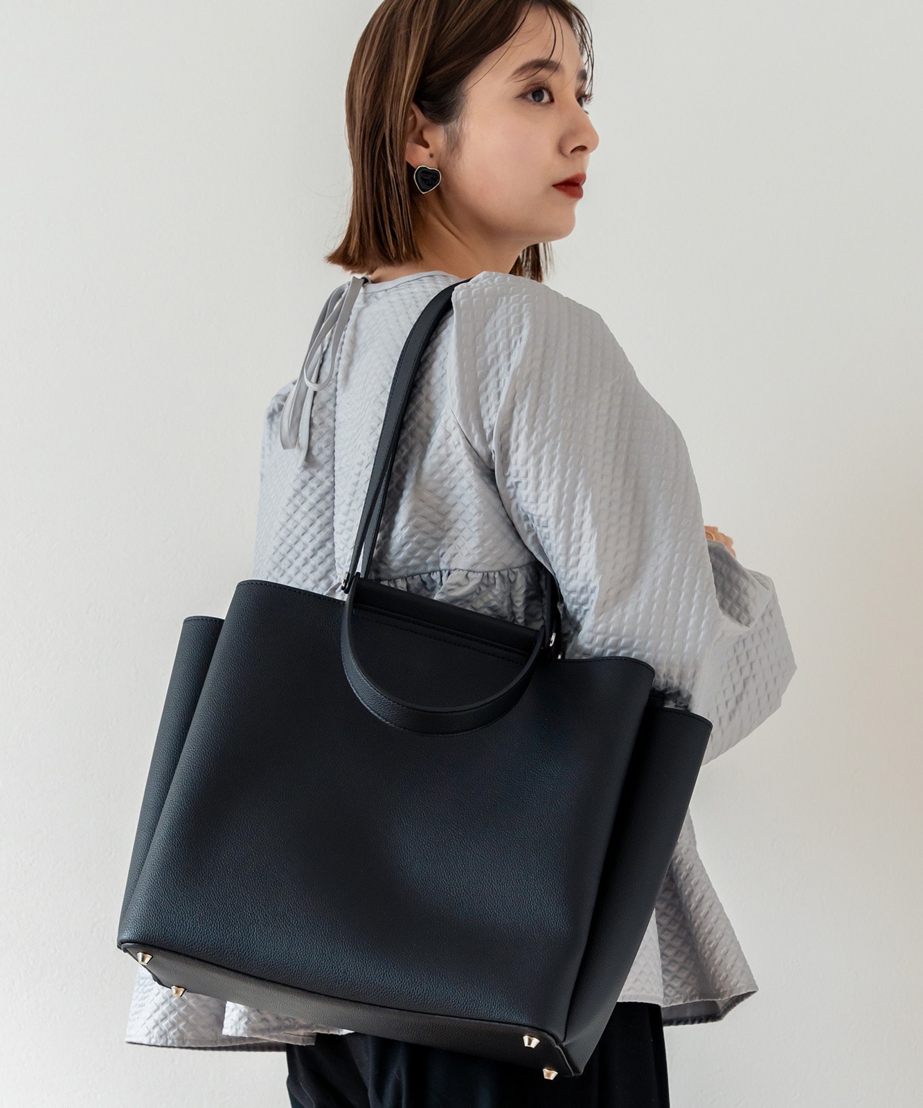 Rename 】 ダブルハンドル 2way トートバッグ レディース ブランド