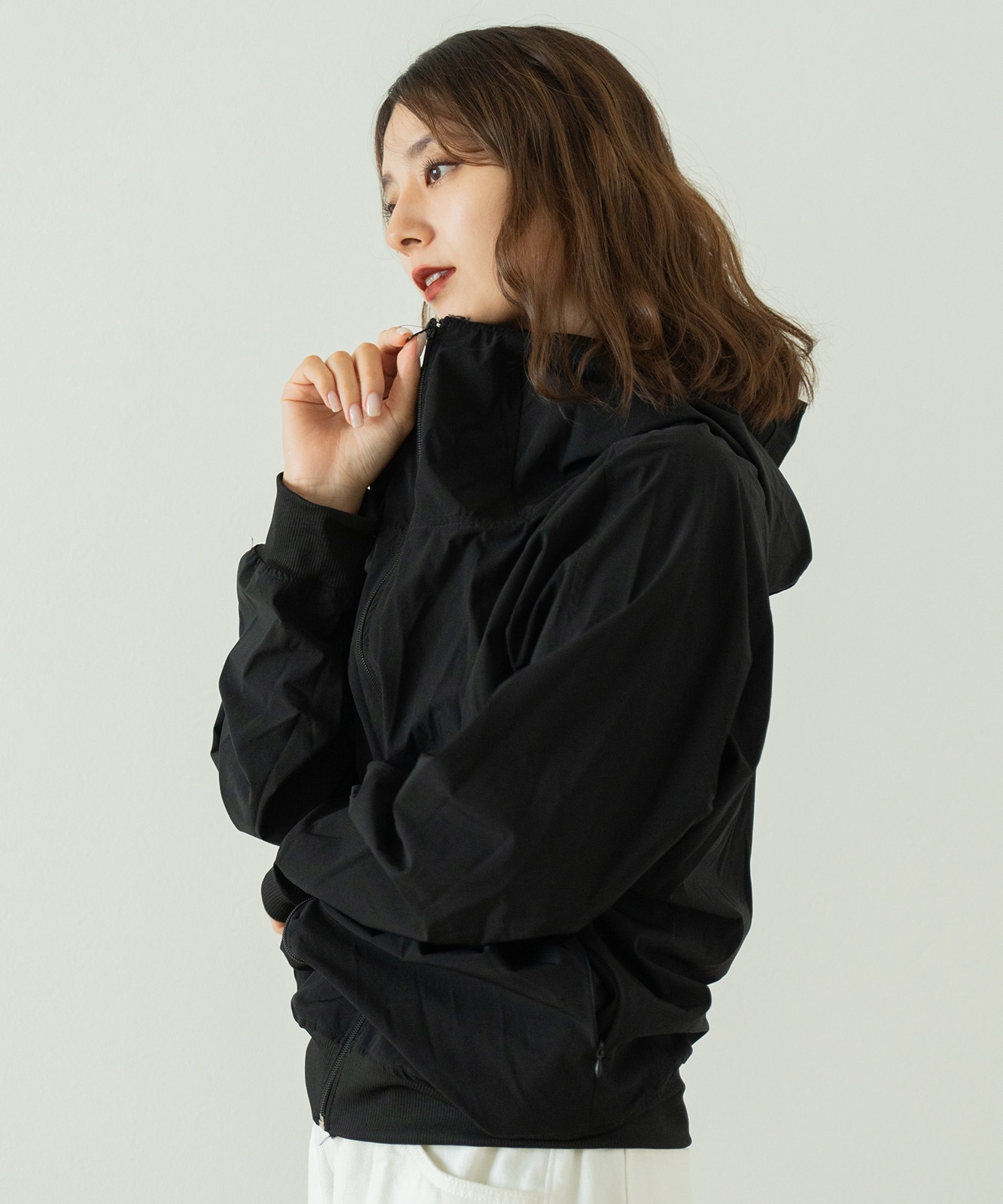 極美品⭐︎SHISHIKUI ZIP U ラッシュガード パーカー 黒 完売品