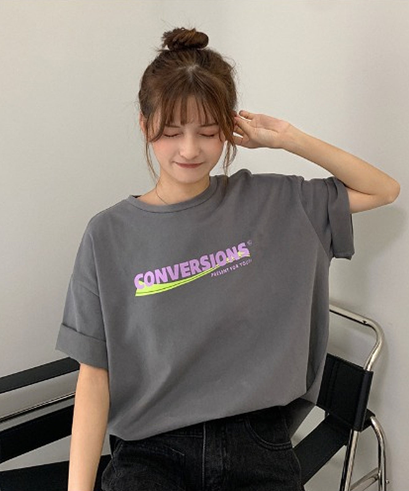DEVICE select シックデザイン ヒップホップ プリント Tシャツ メンズ レディース