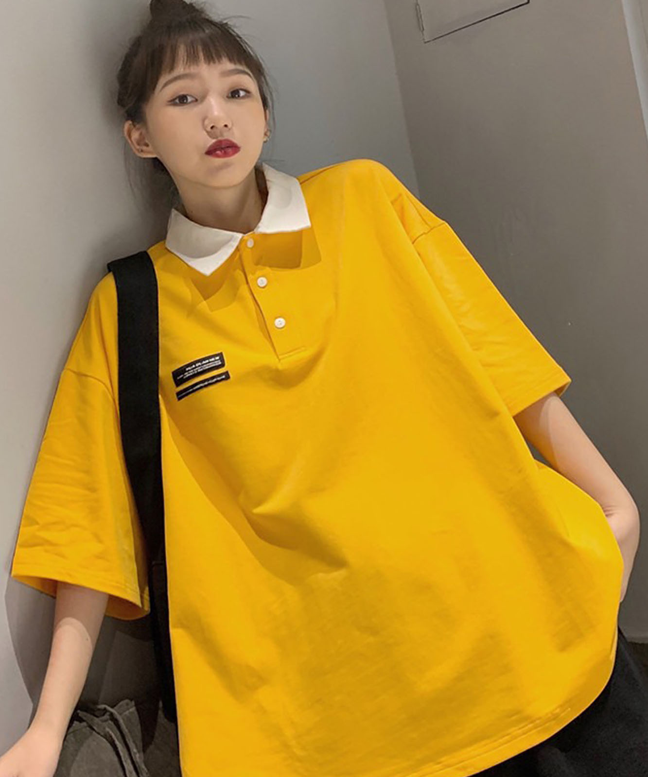 DEVICE select ミニロゴ　ポロシャツ ポロネック Tシャツ メンズ レディース ユニセックス