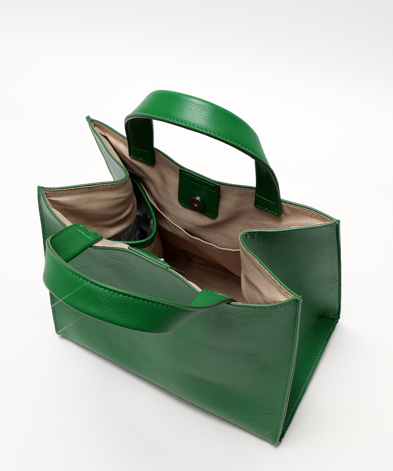 【 Rename 】 カウレザー スクエア ミニトートバッグ 本革 レディース メンズ ユニセックス おしゃれ 通勤 通学 ママバッグ RTL23089