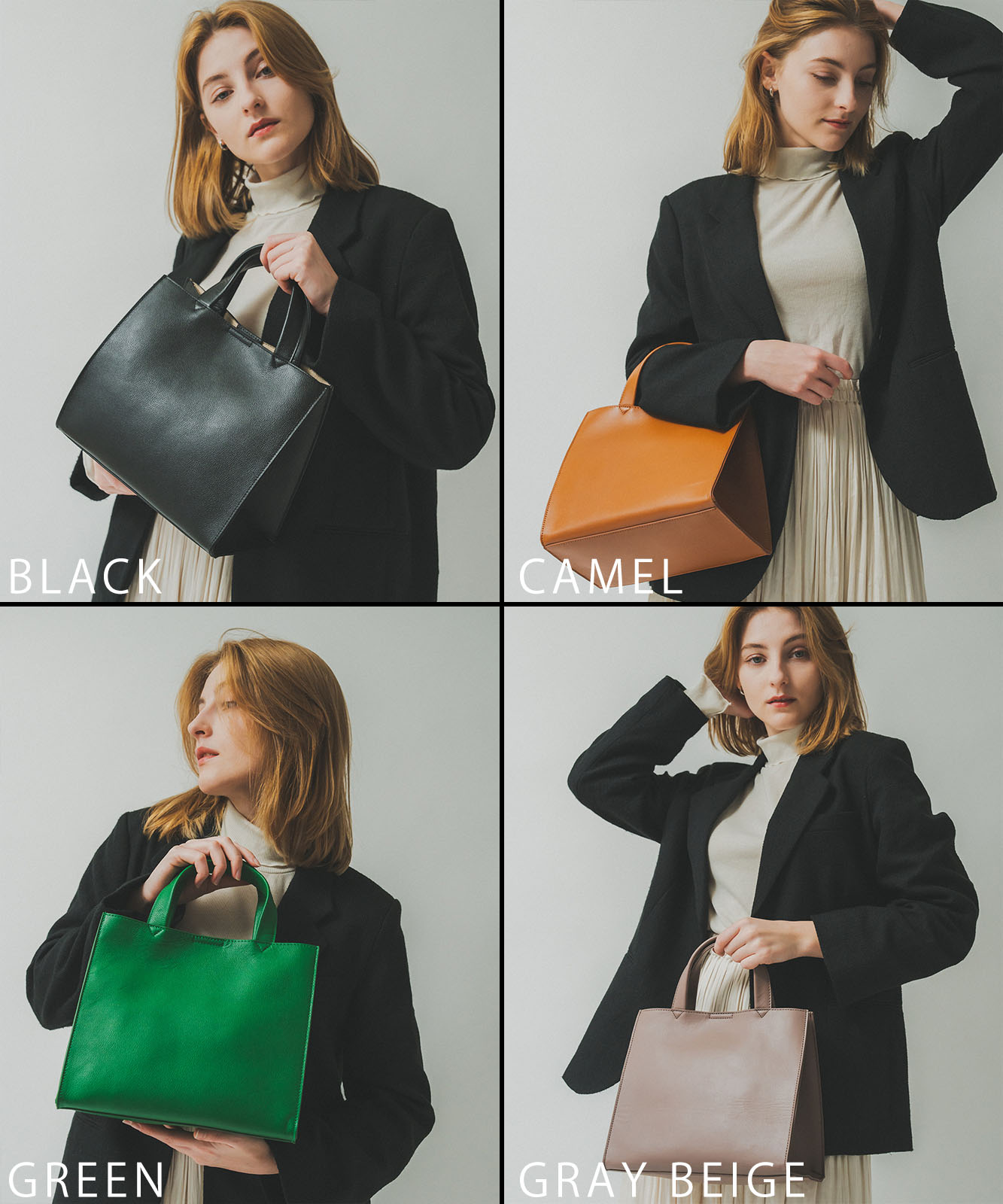 【 Rename 】 カウレザー スクエア ミニトートバッグ 本革 レディース メンズ ユニセックス おしゃれ 通勤 通学 ママバッグ RTL23089