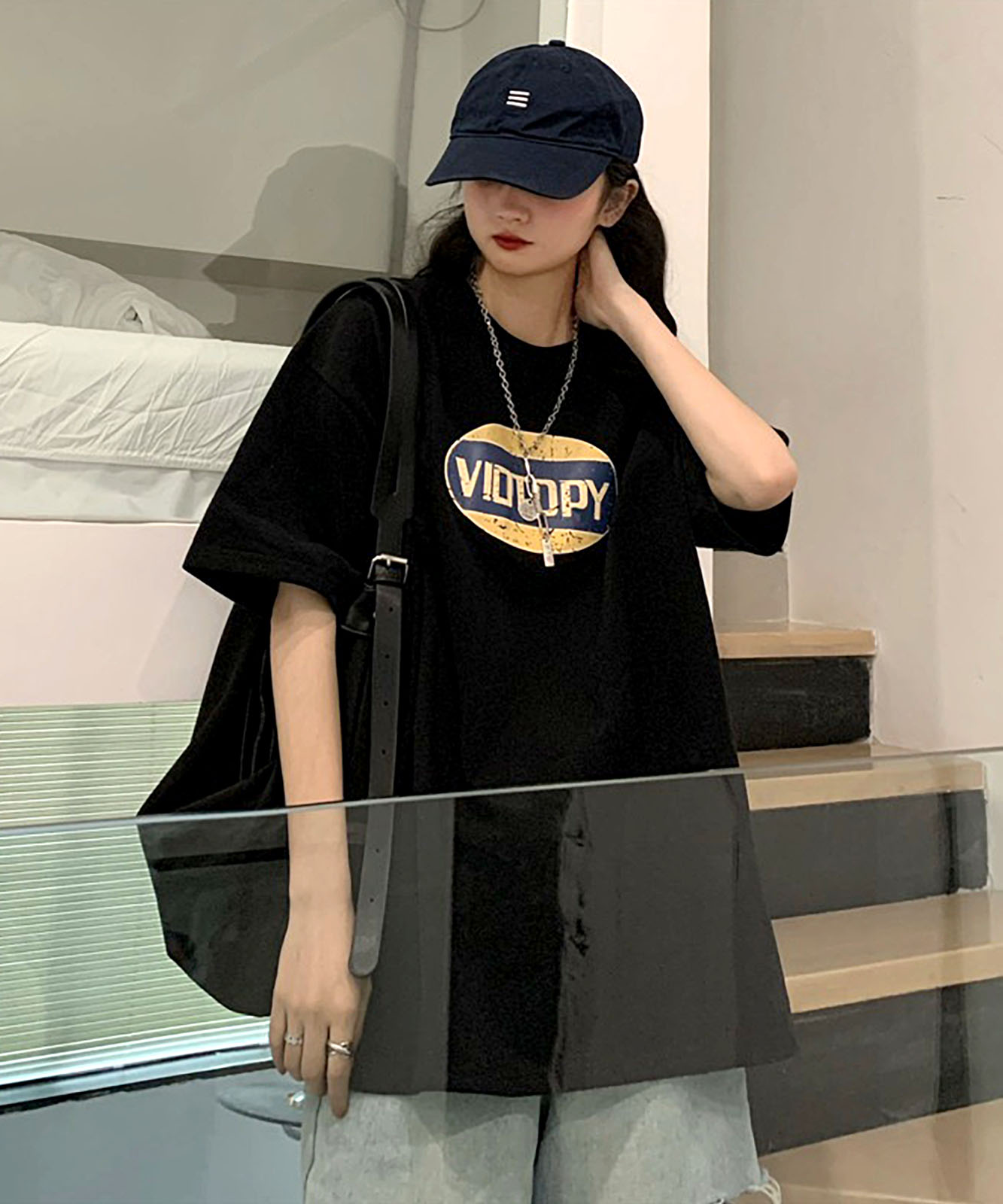 スプライト ビッグシルエットTシャツ&トレーナー セット 黒 ブラック 当選品 ビッグシルエットTシャツ | 黒墨ブラック - UZUiRO/公式