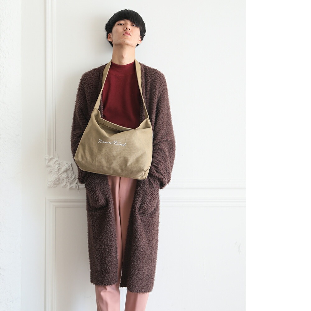 Rename プリントハンプ ロゴショルダーバッグ