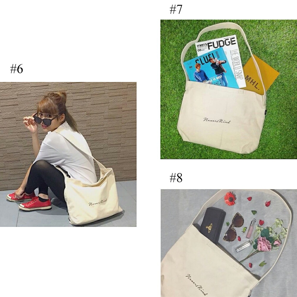 Rename プリントハンプ ロゴショルダーバッグ