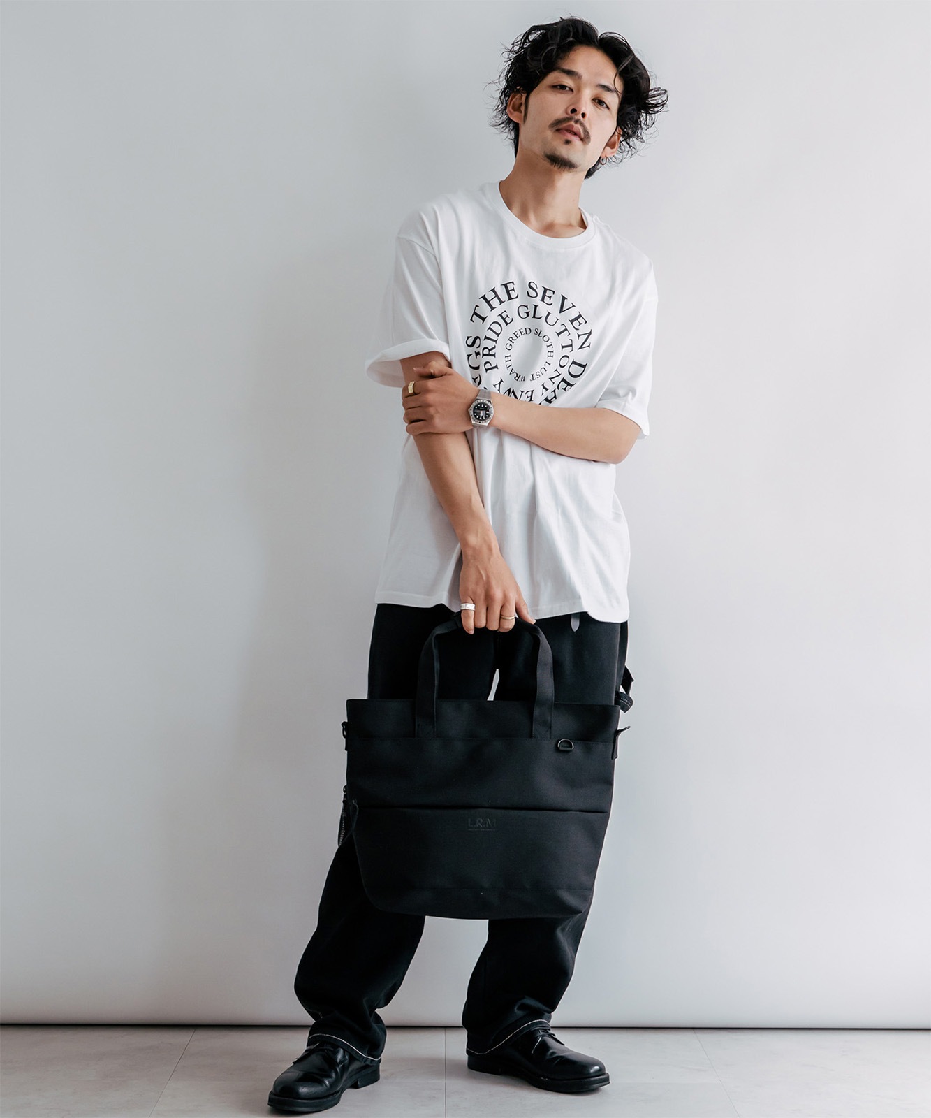 隠しジップナイロントート