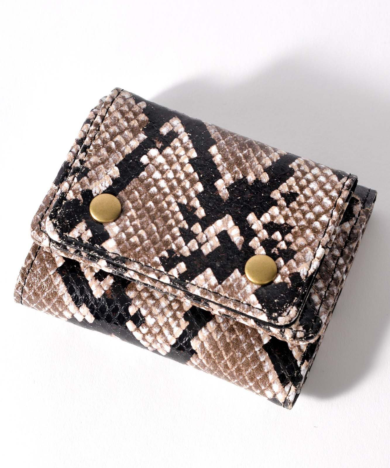 【 Rename 】 カウレザー本革 3つ折り コンパクト ミニ 財布 ウォレット メンズ レディース ユニセックス RPL20049