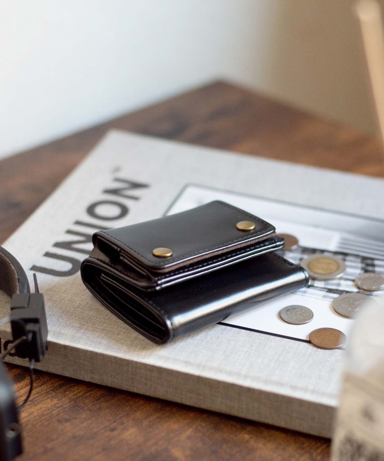 【 Rename 】 カウレザー本革 3つ折り コンパクト ミニ 財布 ウォレット メンズ レディース ユニセックス RPL20049