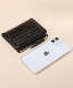 DEVICE select コインポケット付き ステッチ二つ折りミニウォレット 本革 財布 メンズ レディース ユニセックス