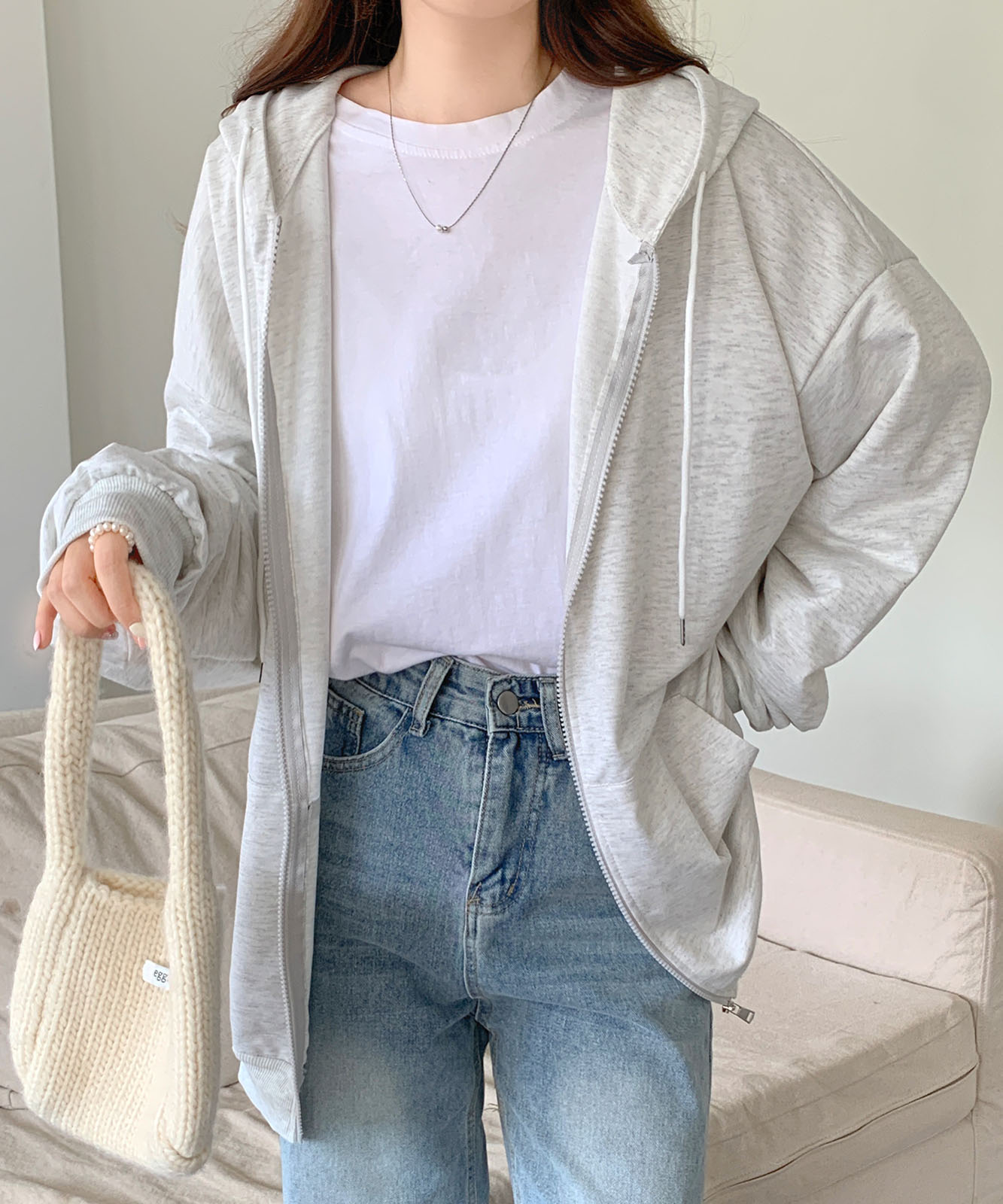 【 DEVICE select 】ボリュームスリーブ オーバーサイズ パーカー メンズ レディース ユニセックス TA423P