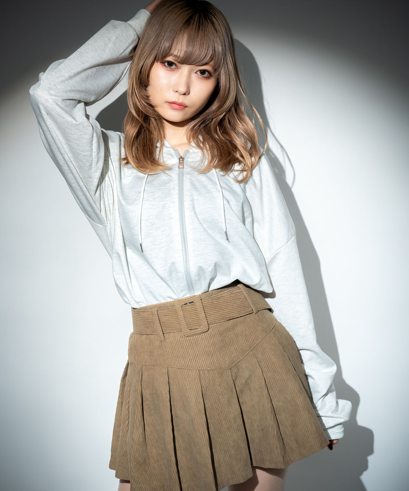 【 DEVICE select 】ボリュームスリーブ オーバーサイズ パーカー メンズ レディース ユニセックス TA423P