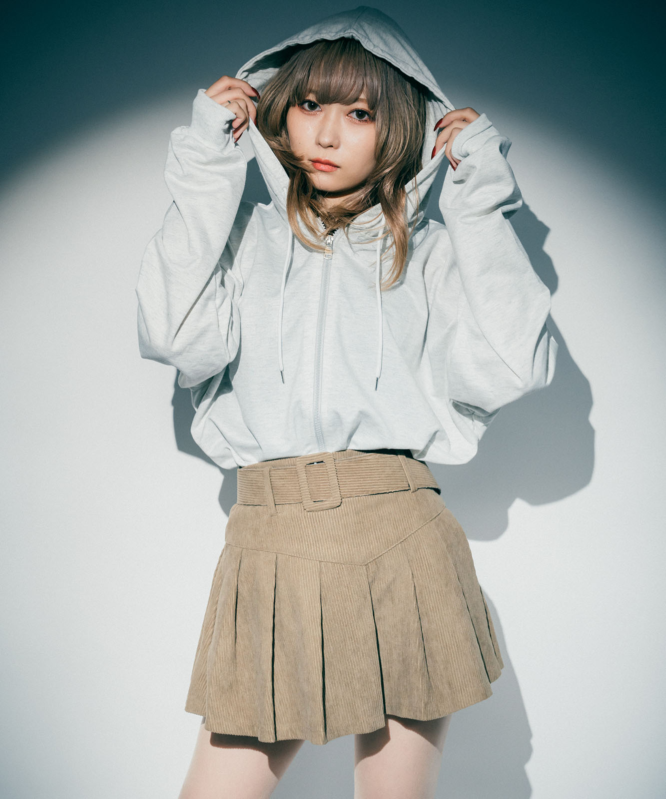 【 DEVICE select 】ボリュームスリーブ オーバーサイズ パーカー メンズ レディース ユニセックス TA423P