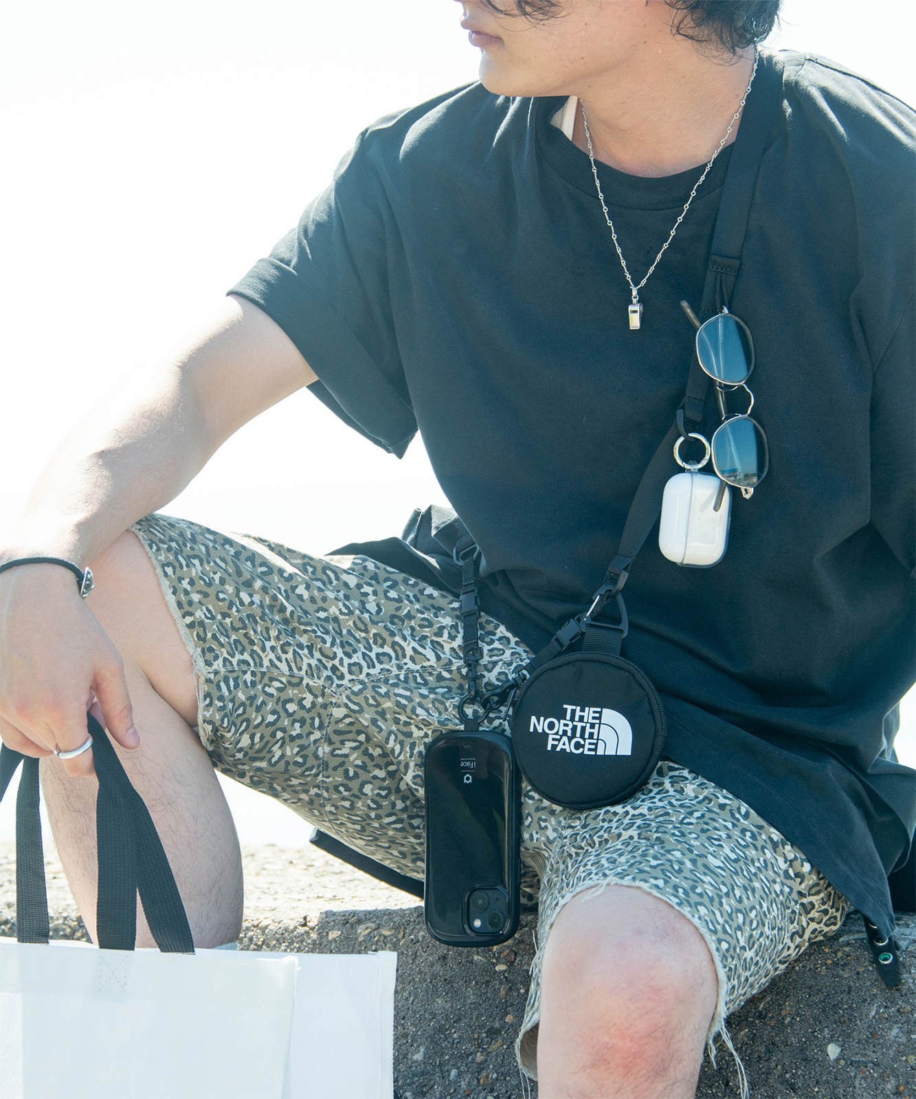 DEVICE＋ WEBBING MULTI GEAR STRAP ギアストラップ スマホショルダー ノームコア ゴープコア クロスボディストラップ メンズ レディース ユニセックス