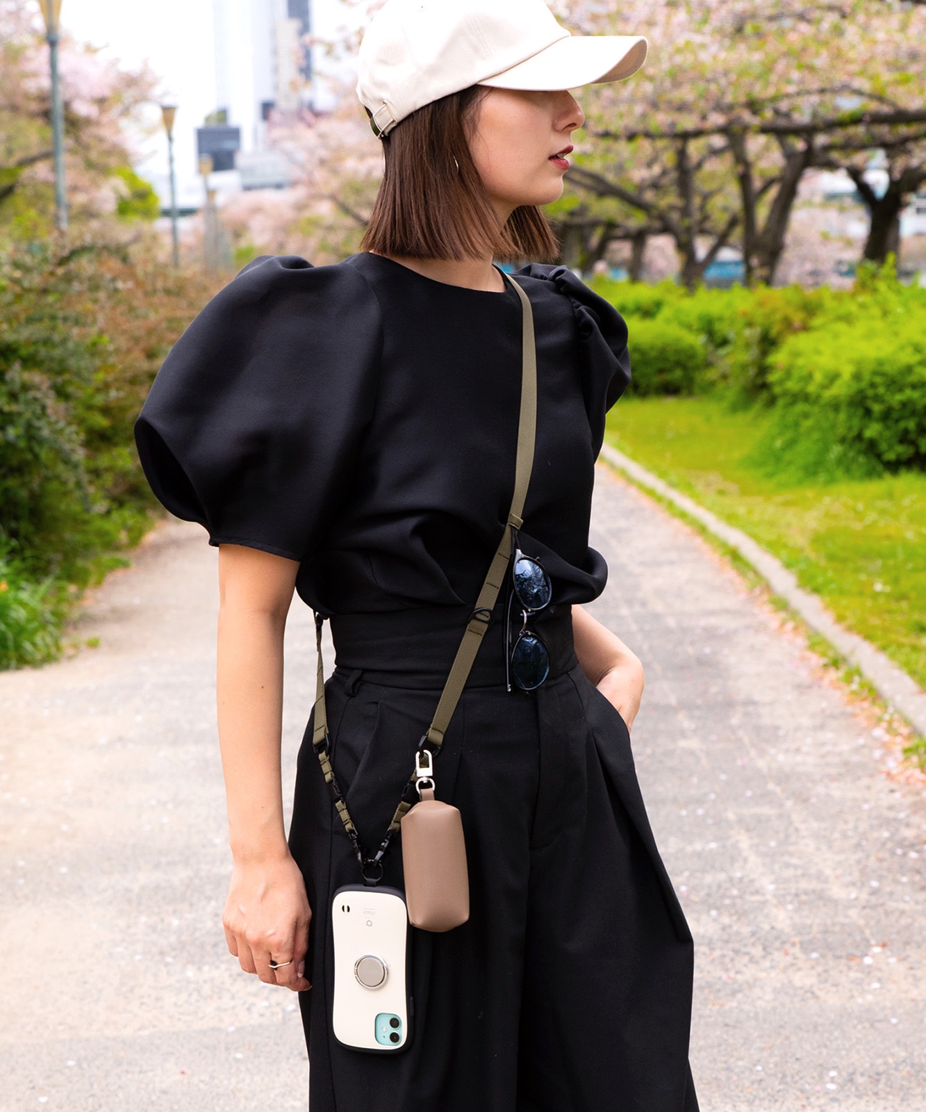 DEVICE＋ WEBBING MULTI GEAR STRAP ギアストラップ スマホショルダー ノームコア ゴープコア クロスボディストラップ メンズ レディース ユニセックス