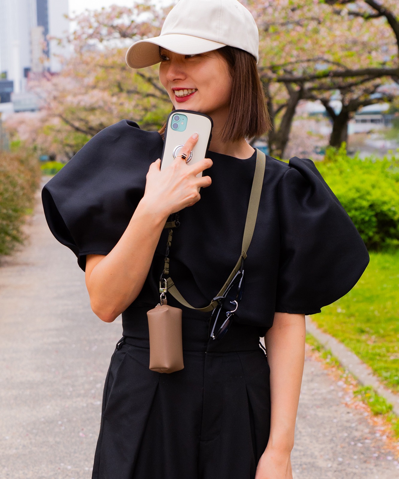 DEVICE＋ WEBBING MULTI GEAR STRAP ギアストラップ スマホショルダー ノームコア ゴープコア クロスボディストラップ メンズ レディース ユニセックス