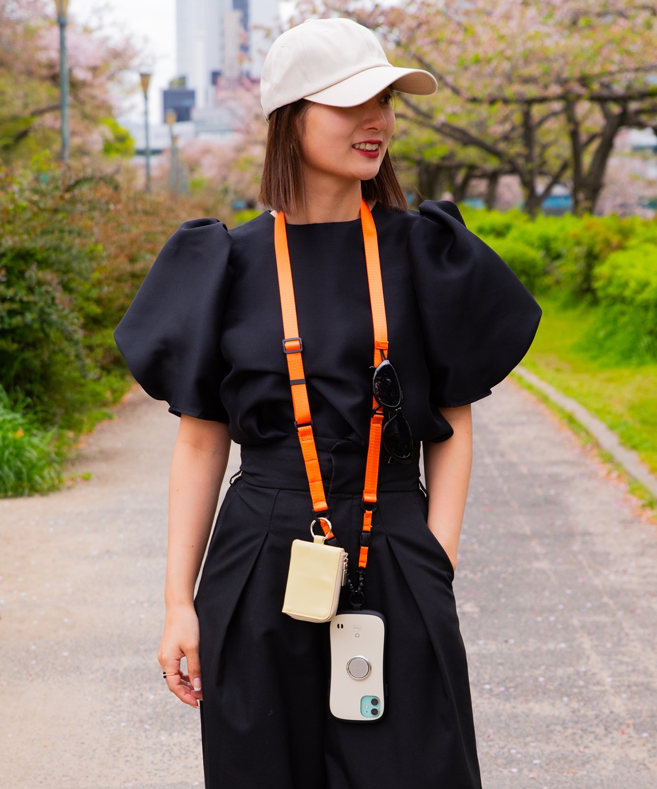 DEVICE＋ WEBBING MULTI GEAR STRAP ギアストラップ スマホショルダー ノームコア ゴープコア クロスボディストラップ メンズ レディース ユニセックス