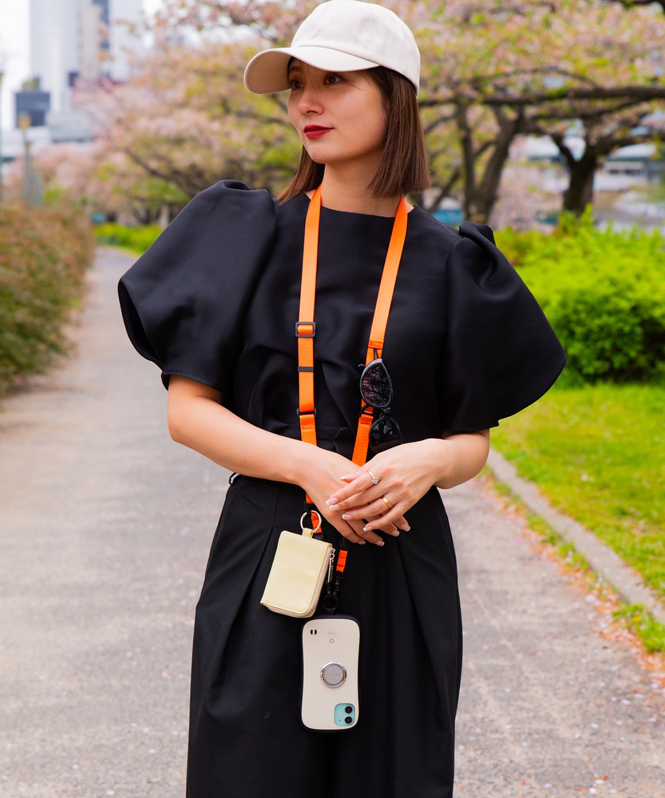 DEVICE＋ WEBBING MULTI GEAR STRAP ギアストラップ スマホショルダー ノームコア ゴープコア クロスボディストラップ メンズ レディース ユニセックス