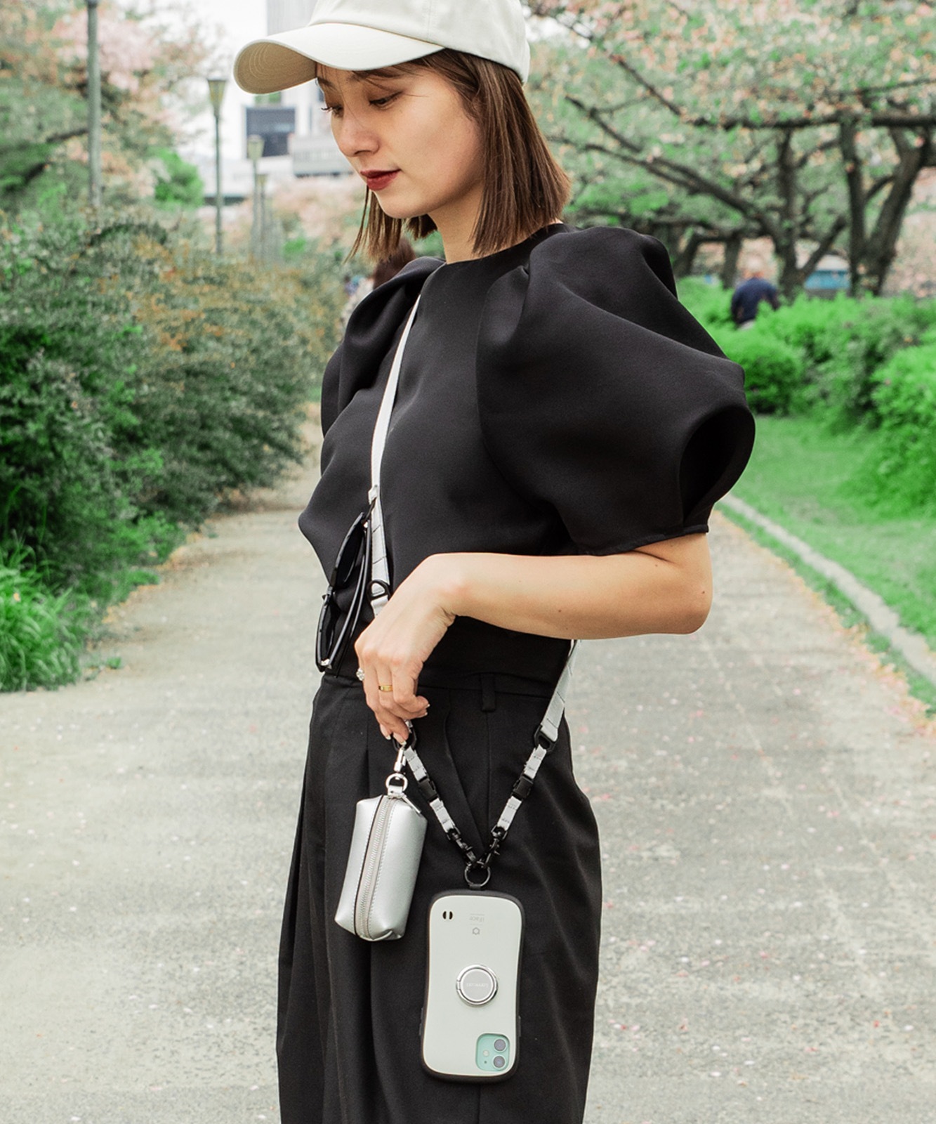 DEVICE＋ WEBBING MULTI GEAR STRAP ギアストラップ スマホショルダー ノームコア ゴープコア クロスボディストラップ メンズ レディース ユニセックス