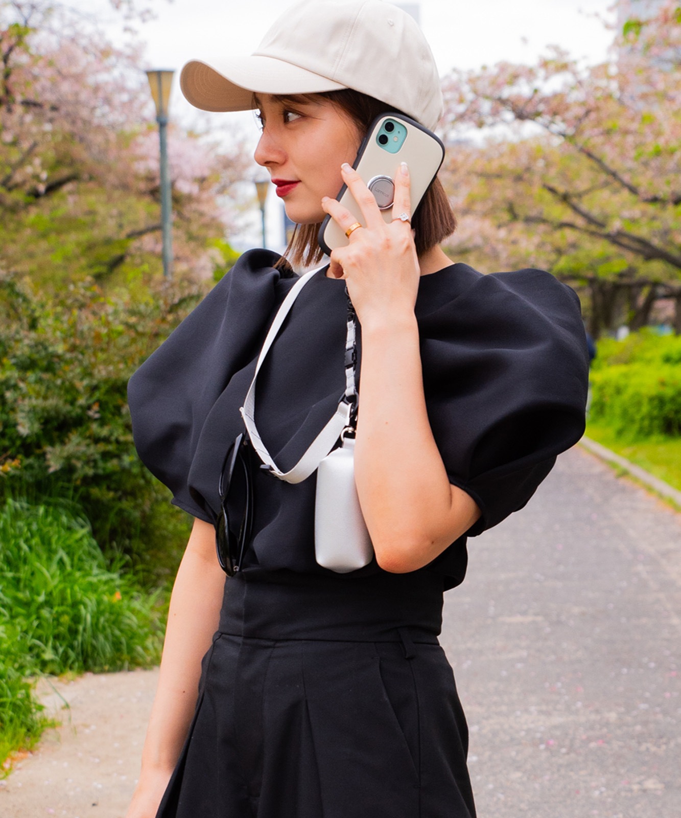 DEVICE＋ WEBBING MULTI GEAR STRAP ギアストラップ スマホショルダー ノームコア ゴープコア クロスボディストラップ メンズ レディース ユニセックス