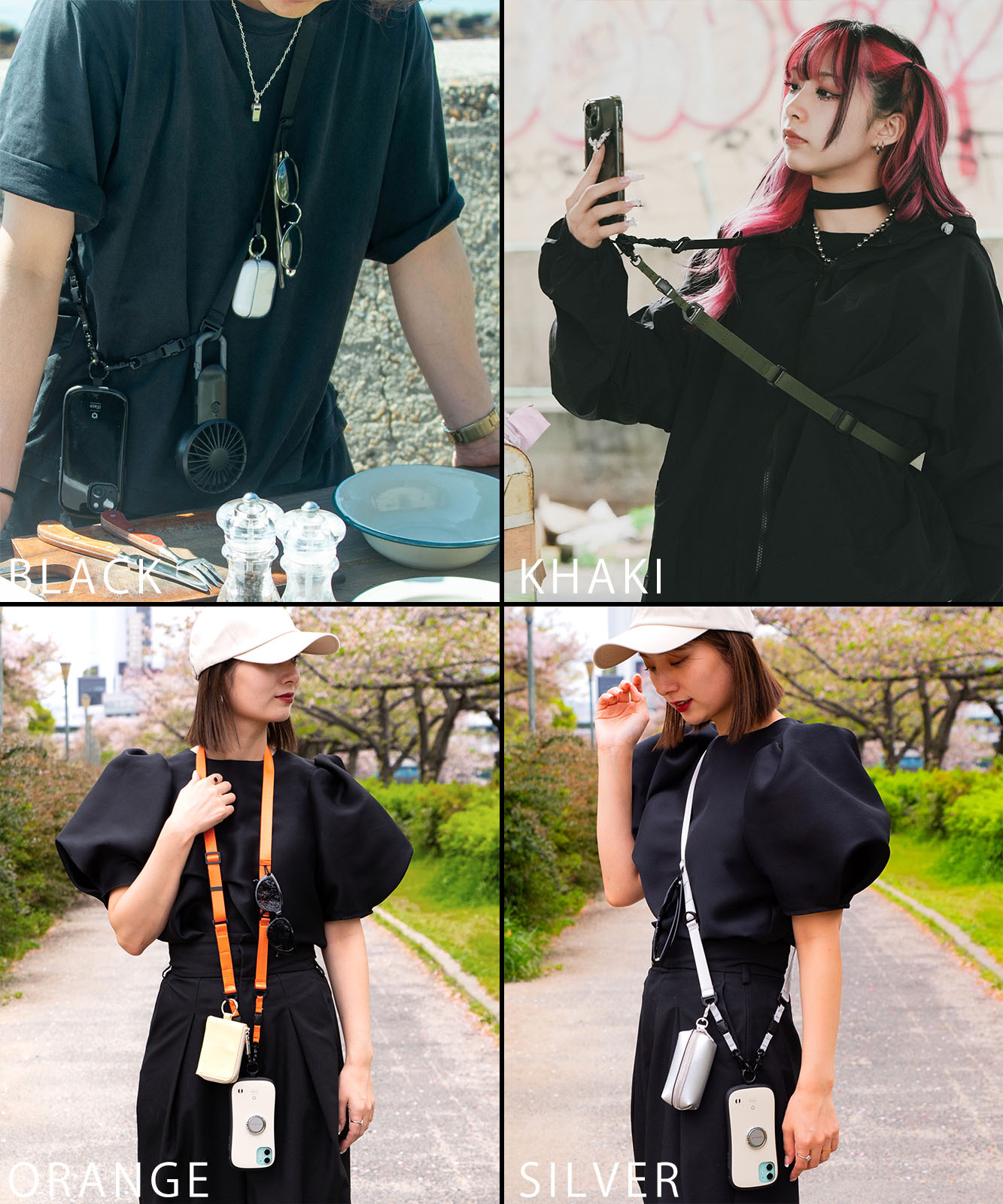 DEVICE＋ WEBBING MULTI GEAR STRAP ギアストラップ スマホ