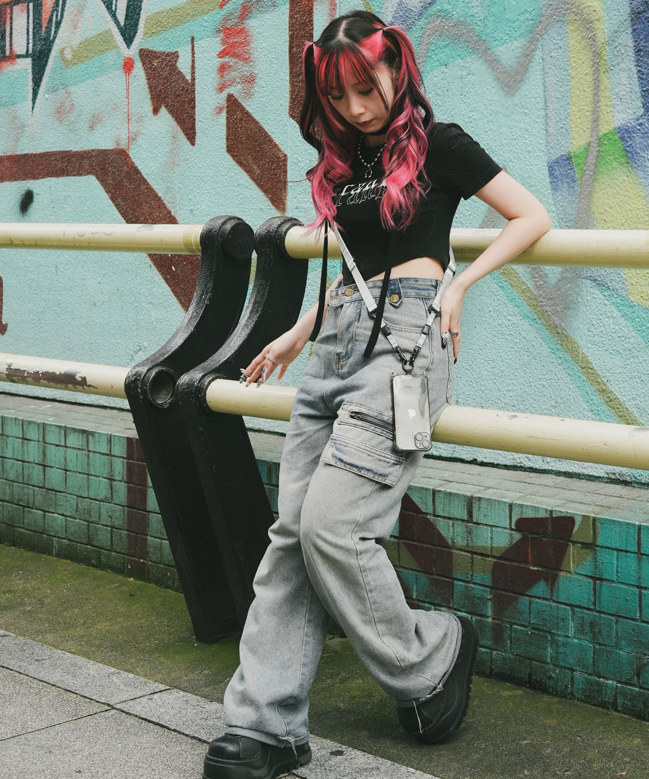 DEVICE＋ WEBBING MULTI GEAR STRAP ギアストラップ スマホショルダー ノームコア ゴープコア クロスボディストラップ メンズ レディース ユニセックス