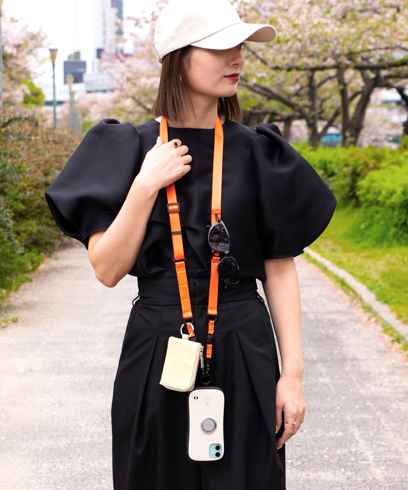 DEVICE＋ WEBBING MULTI GEAR STRAP ギアストラップ スマホショルダー ノームコア ゴープコア クロスボディストラップ メンズ レディース ユニセックス