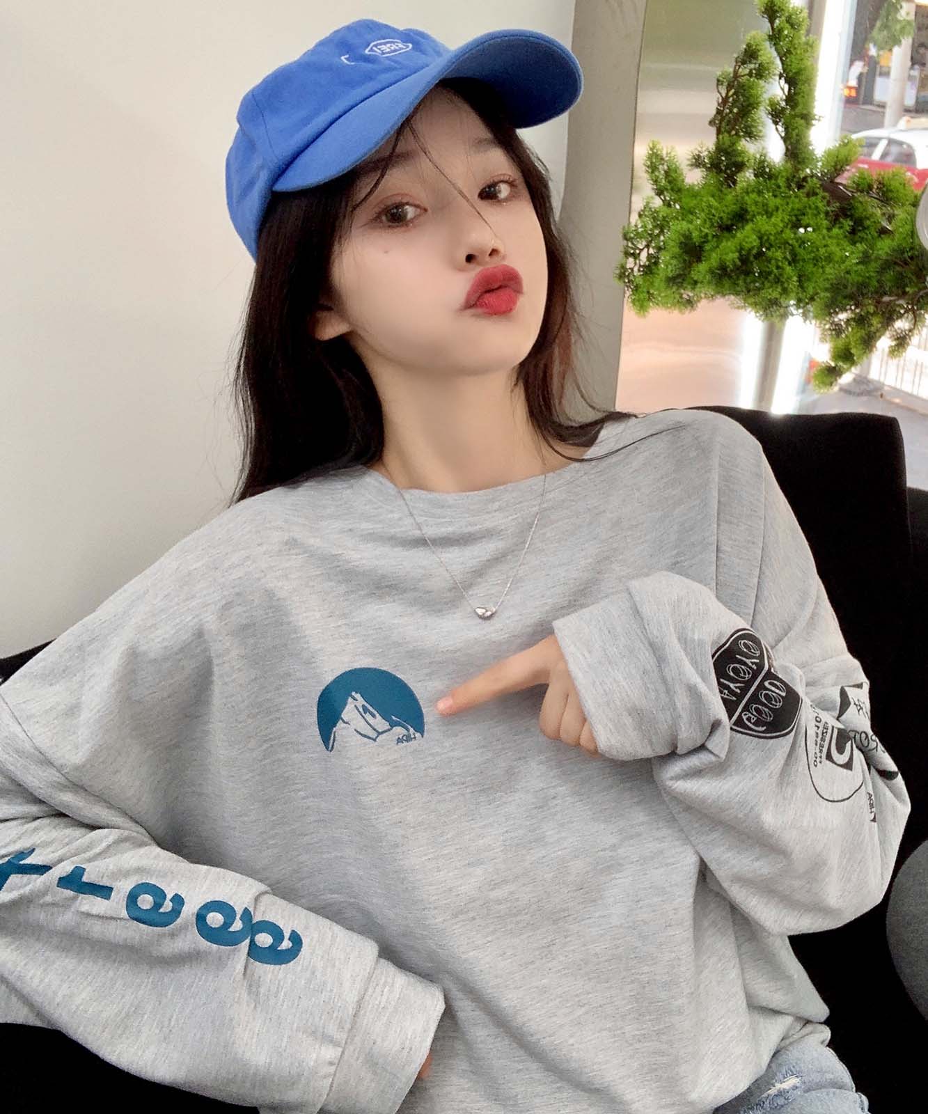 DEVICE select 袖プリント ロンT メンズ レディース