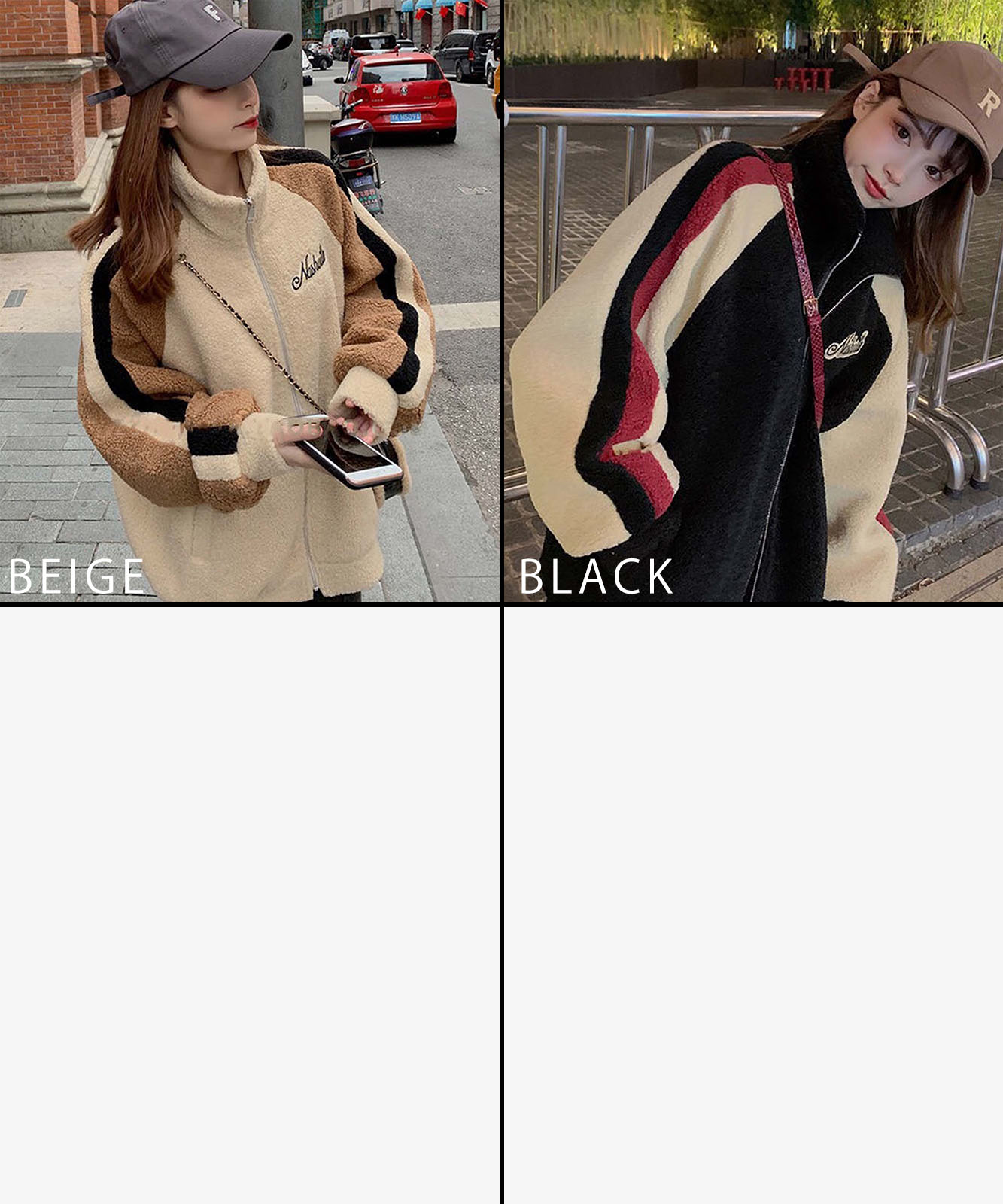 DEVICE select ジャージデザイン ボアジャケット メンズ レディース ユニセックス