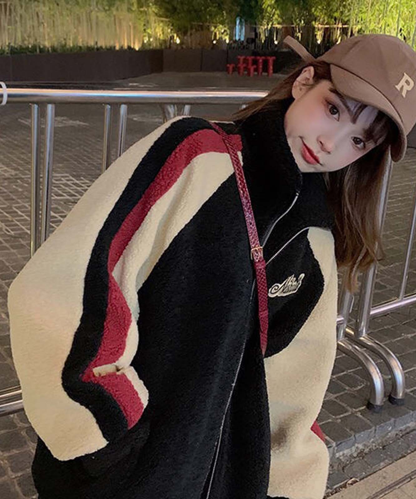 DEVICE select ジャージデザイン ボアジャケット メンズ レディース ユニセックス