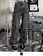 DEVICE select ダメージ デニムパンツ ウォッシュ ジーンズ レディース